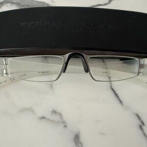 Porsche Design P8801 Half-Eye Readers (+1.5, Clear) – Premium Style & Clarity